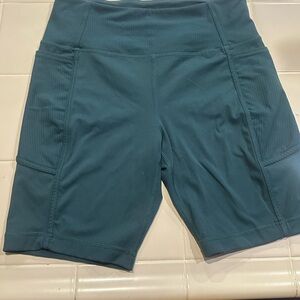 Mondetta Women's Deep Teal Bike Shorts